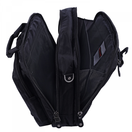 Трансформер портфель - рюкзак PW356black